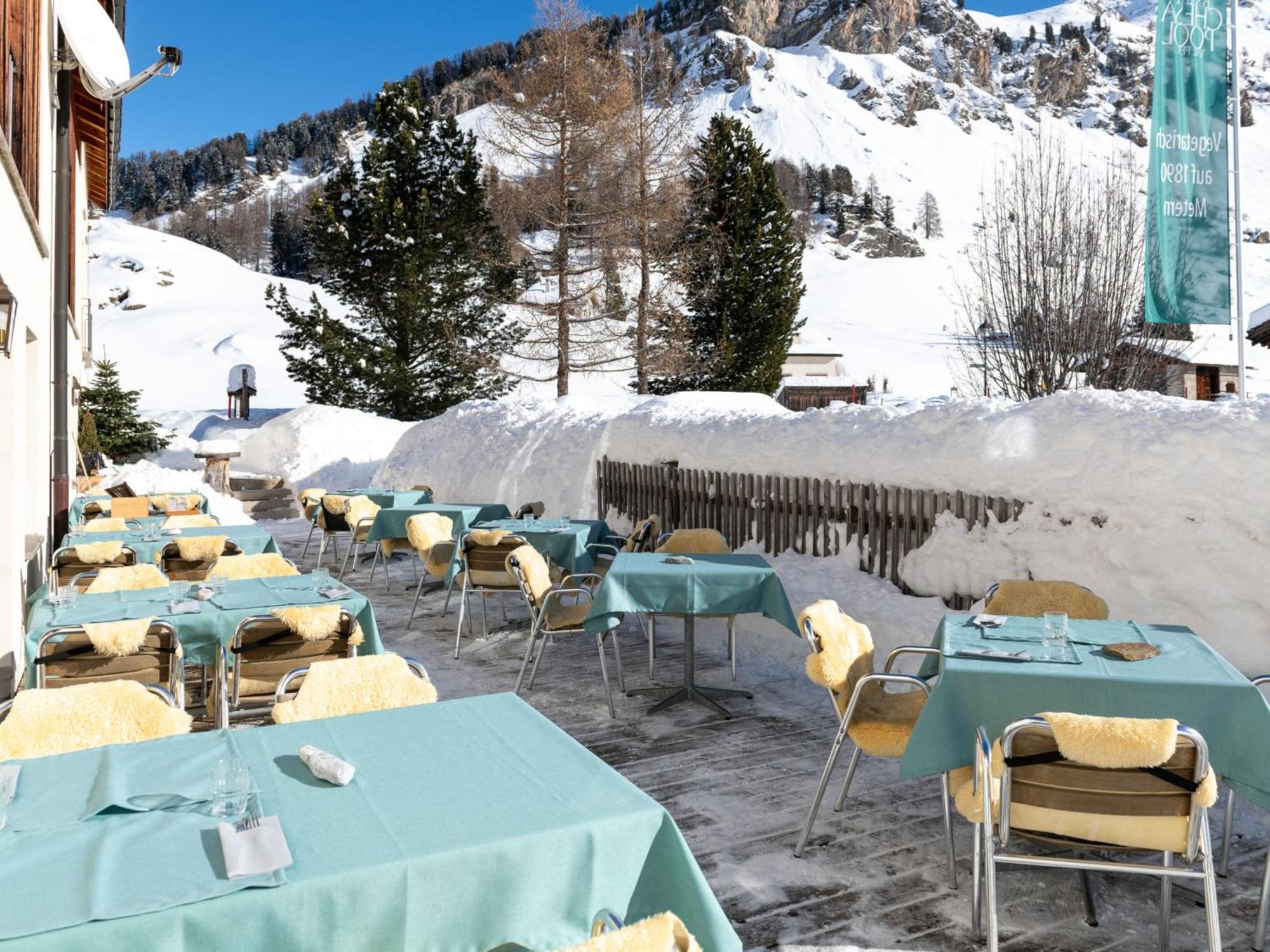 Hotel Chesa Pool Силс Мария Екстериор снимка